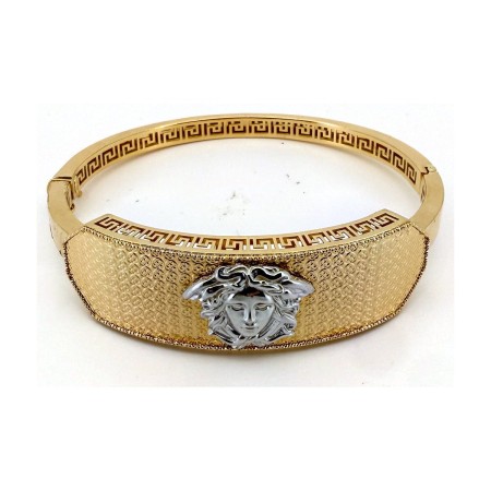 Pulsera medusa de oro 18k